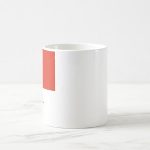 Taza De Café Bandera de República Popular China con nombre