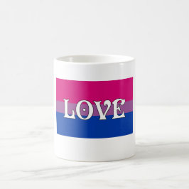 Taza De Café Bandera de RÍO Orgullo bisexual