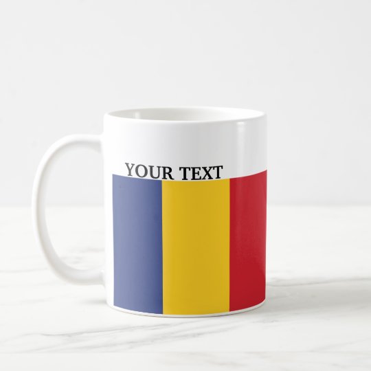 Taza De Café Bandera de Rumania