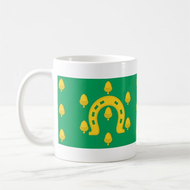 Taza De Café Bandera de Rutland Coffee Mug (Izquierda)