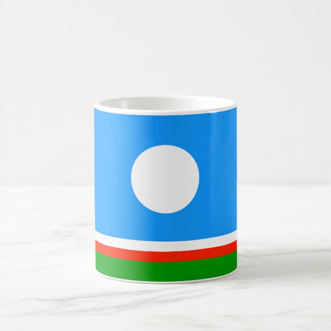 Taza De Café Bandera de Saja (Centro)