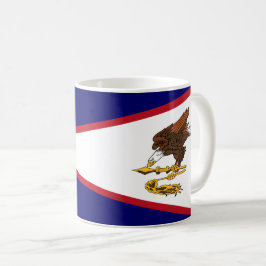 Taza De Café Bandera de Samoa Americana
