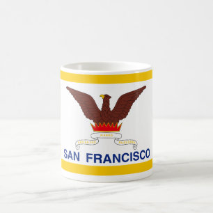 Taza De Café Bandera de San Francisco