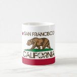 Taza De Café Bandera de San Francisco California<br><div class="desc">Camisa de la bandera de San Francisco California</div>