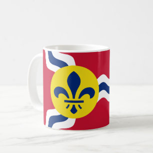 Taza De Café Bandera de San Luis, Misuri