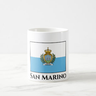 Taza De Café Bandera de San Marino