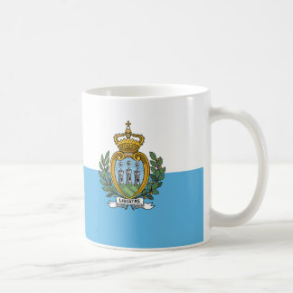 Taza De Café Bandera de San Marino Café cerámico