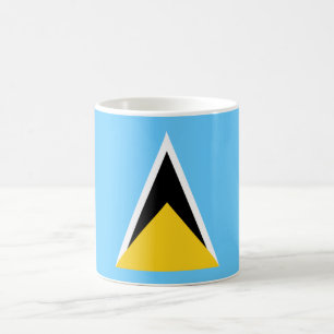 Taza De Café Bandera de Santa Lucía (Santa Lucía) (Caribe)