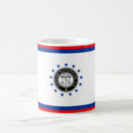 Taza De Café Bandera de Savannah (Georgia)