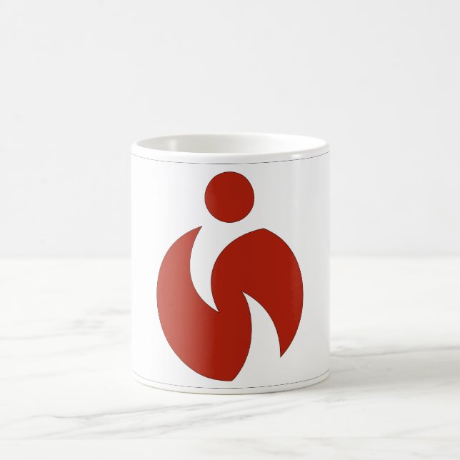 Taza De Café Bandera de Sera, Hiroshima Mug (Centro)