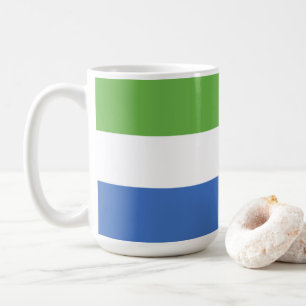 Taza De Café Bandera de Sierra Leona