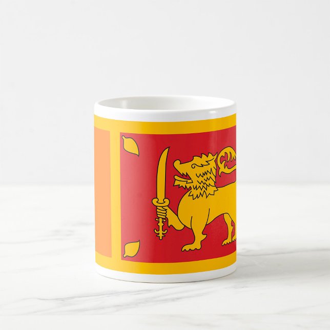 Taza De Café Bandera de Sri Lanka (Subido por el creador)