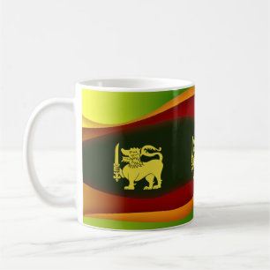Taza De Café Bandera de Sri Lanka