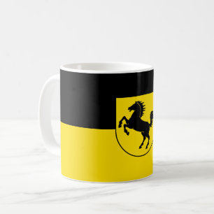 Taza De Café bandera de Stuttgart ciudad alemania símbolo emble