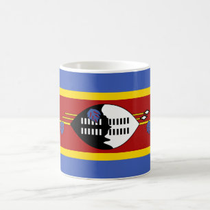 Taza De Café Bandera de Suazilandia