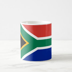 Taza De Café Bandera de Sudáfrica