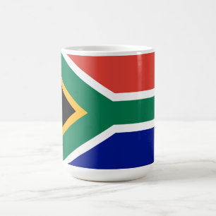 Taza De Café Bandera de Sudáfrica