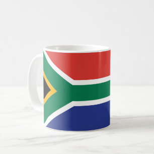 Taza De Café Bandera de Sudáfrica