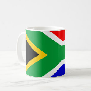 Taza De Café Bandera de Sudáfrica