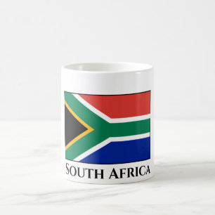 Taza De Café Bandera de Sudáfrica