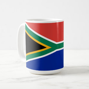 Taza De Café Bandera de Sudáfrica