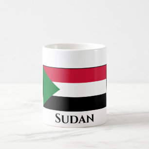 Taza De Café Bandera de Sudán