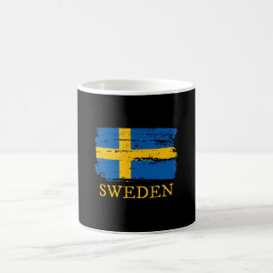 Taza De Café Bandera de Suecia