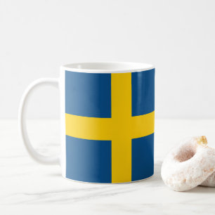 Taza De Café Bandera de Suecia
