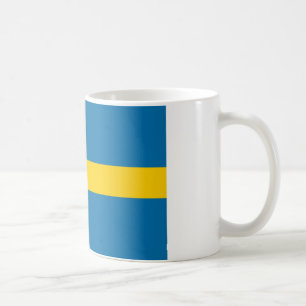 Taza De Café Bandera de Suecia