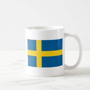 Taza De Café Bandera de Suecia