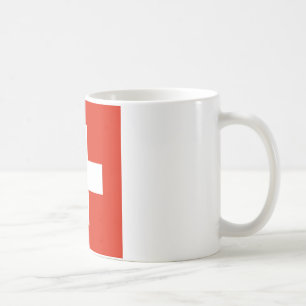 Taza De Café Bandera de Suiza