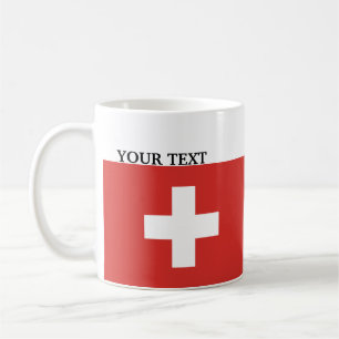 Taza De Café Bandera de Suiza