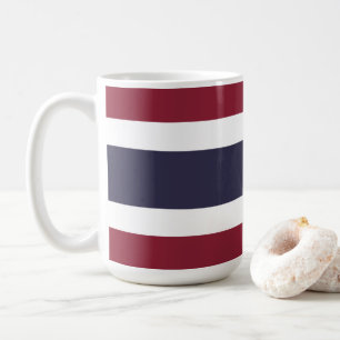 Taza De Café Bandera de Tailandia