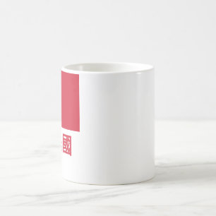 Taza De Café Bandera de Taiwán con nombre en chino