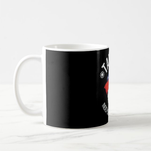 Taza De Café Bandera de Taiwán � espíritu de Australia (Izquierda)