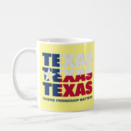 Taza De Café BANDERA DE TEXAS Patriótico personalizado