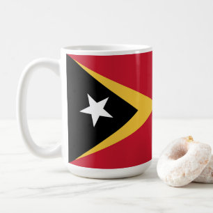 Taza De Café Bandera de Timor Oriental
