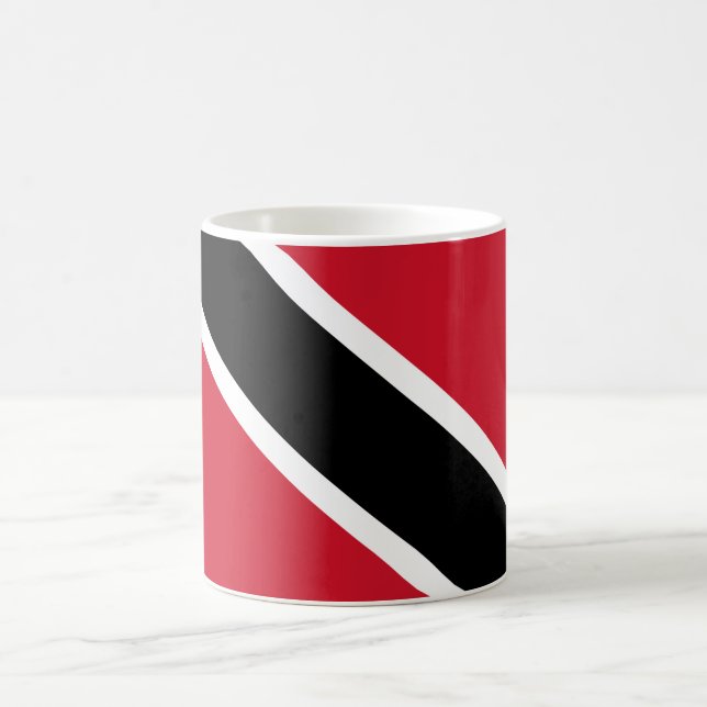 Taza De Café Bandera de Trinidad y Tobago (Centro)