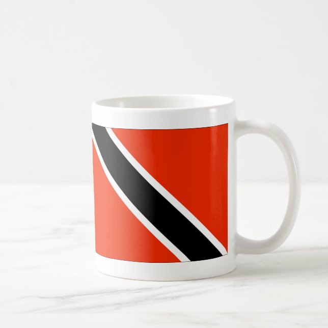 Taza De Café Bandera de Trinidad y Tobago (Derecha)