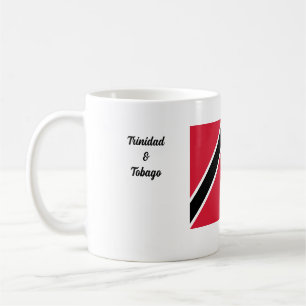 Taza De Café Bandera de Trinidad y Tobago & Pan 