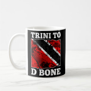 Taza De Café Bandera De Trinidad Y Tobago - Trini To D Bone