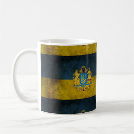 Taza De Café Bandera de Ucrania 