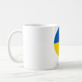 Taza De Café Bandera de Ucrania Café de viaje
