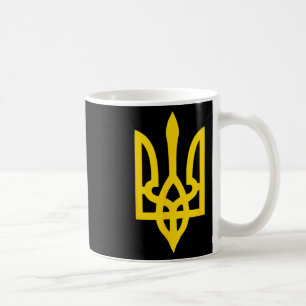 Taza De Café Bandera de Ucrania Símbolo de Escudo Logo Ucrania