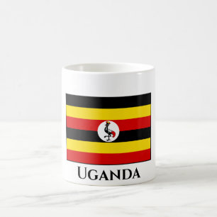 Taza De Café Bandera de Uganda