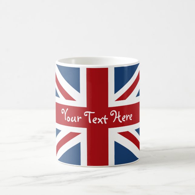 Taza De Café Bandera de Union Jack Británicos (Centro)