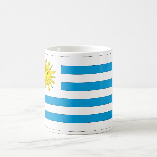 Taza De Café Bandera de Uruguay (Centro)