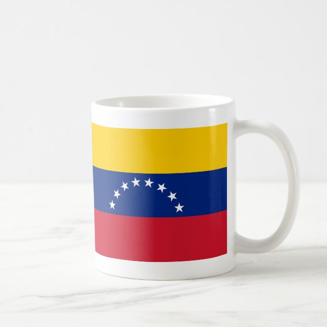 Taza De Café Bandera de Venezuela (Derecha)