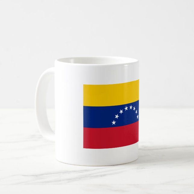 Taza De Café Bandera de Venezuela (Anverso izquierdo)
