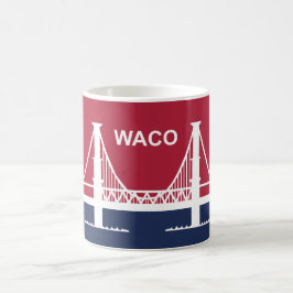 Taza De Café Bandera de Waco (Texas, Estados Unidos)